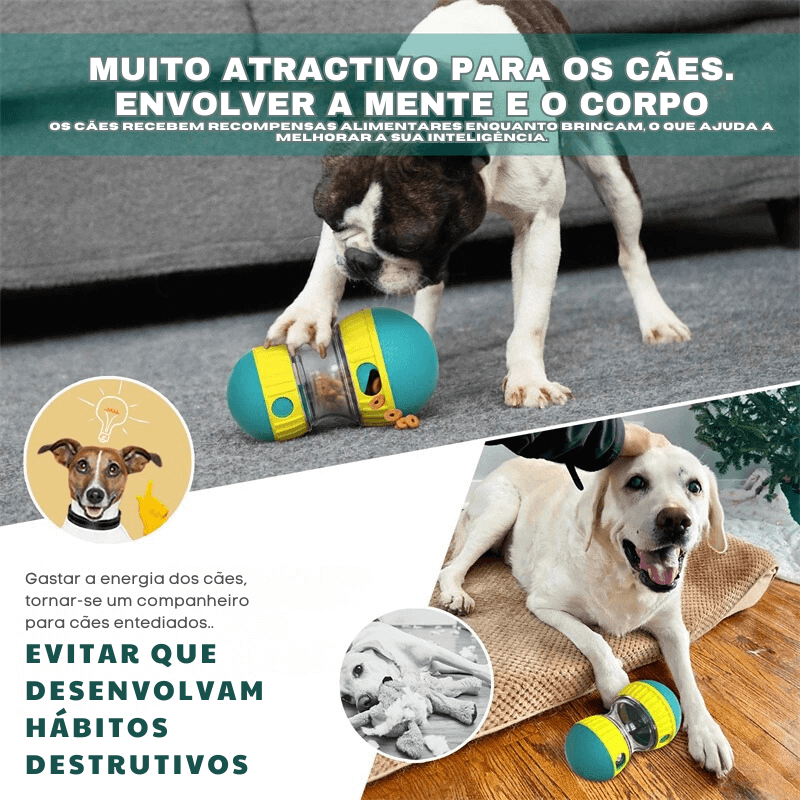 Brinquedo de Mastigar Tipo Dinossauro para Cão