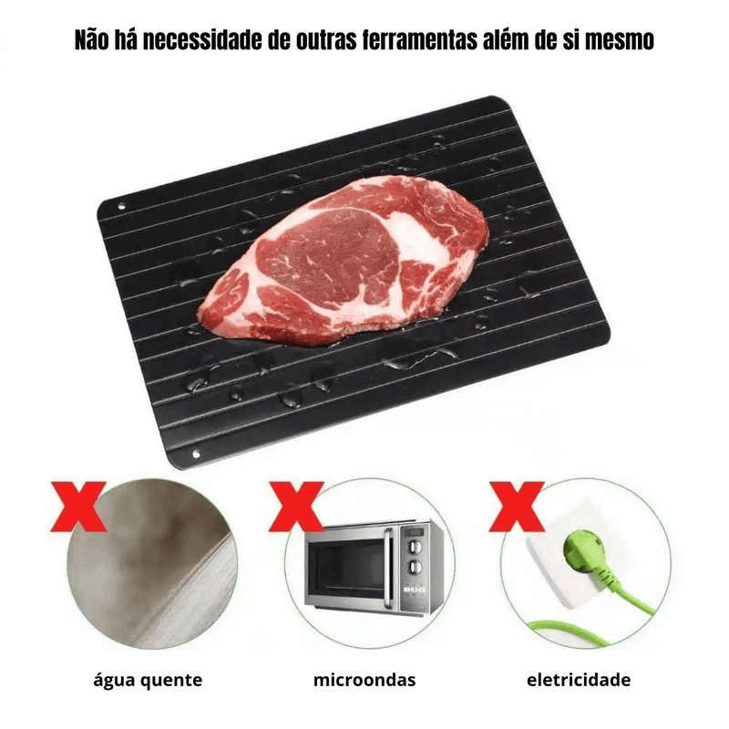 Bandeja Mágica de Descongelamento Rápido