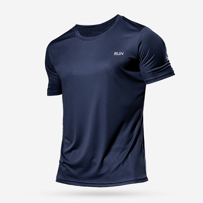 Camisetas Esportivas de Compressão Quick Dry Masculinas