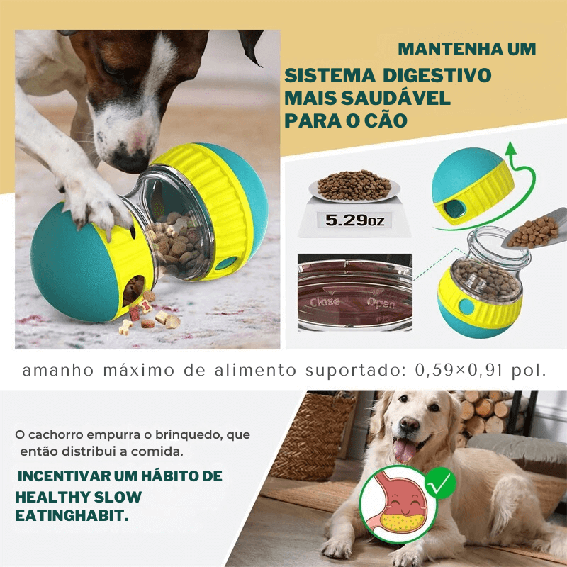 Brinquedo de Mastigar Tipo Dinossauro para Cão