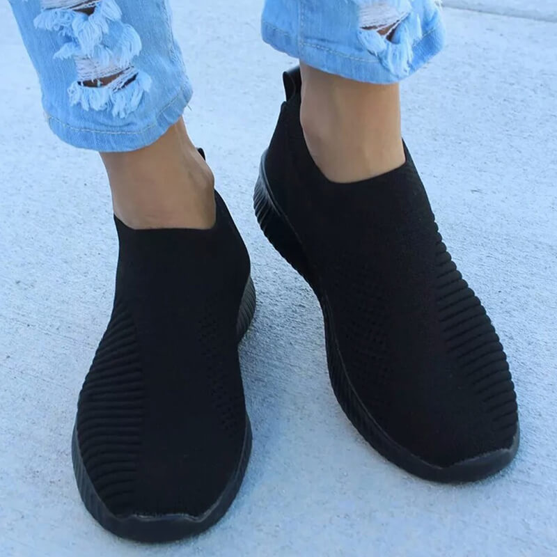 Tênis Slip-On Respiráveis para Mulheres ZJEGA