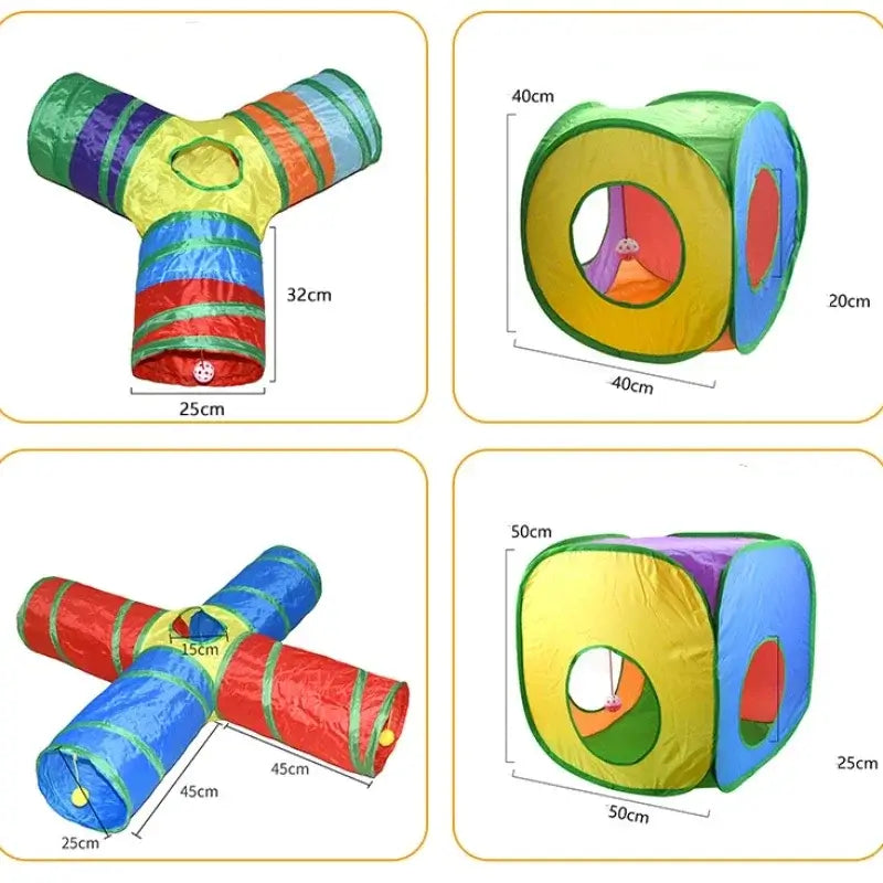 Multi-forma Túnel Tubo para Pet