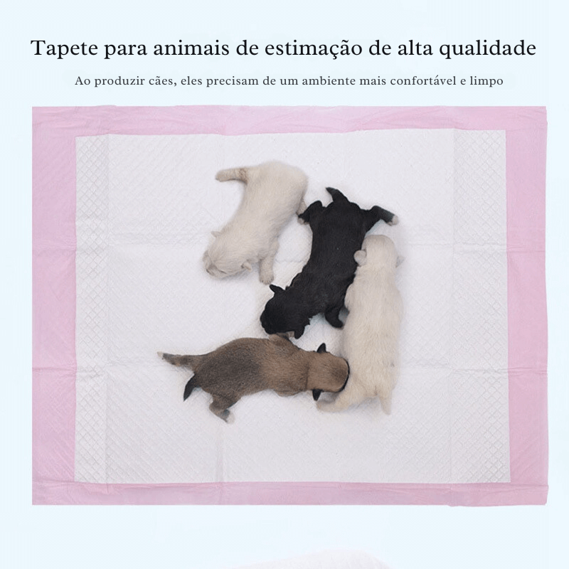 Almofadas Descartáveis Super Absorventes para Treinamento de Cães