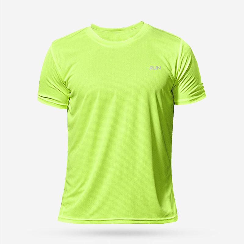 Camisetas Esportivas de Compressão Quick Dry Masculinas