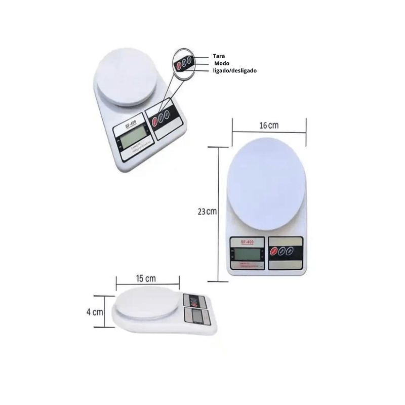 Balança Digital de Cozinha MaxPower